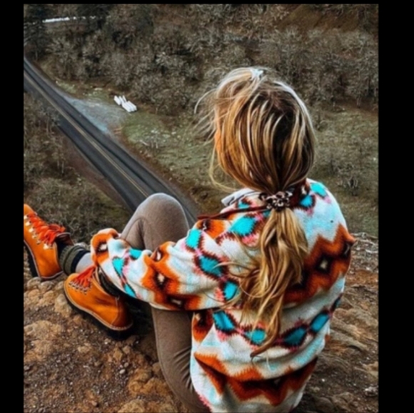 Patagonia Sweaters - Patagonia Snap-T Synchilla fleece pullover sweater in Aztec Timber Twist, Large